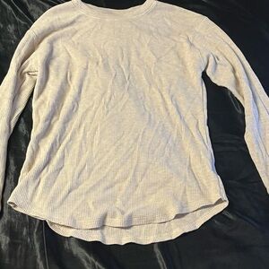 No Boundaries Cream Long Sleeve Tee